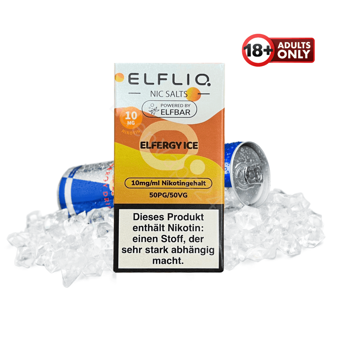 Elfbar Elfliq - Elfergy Ice - 10mg Liquid - EdenVape24